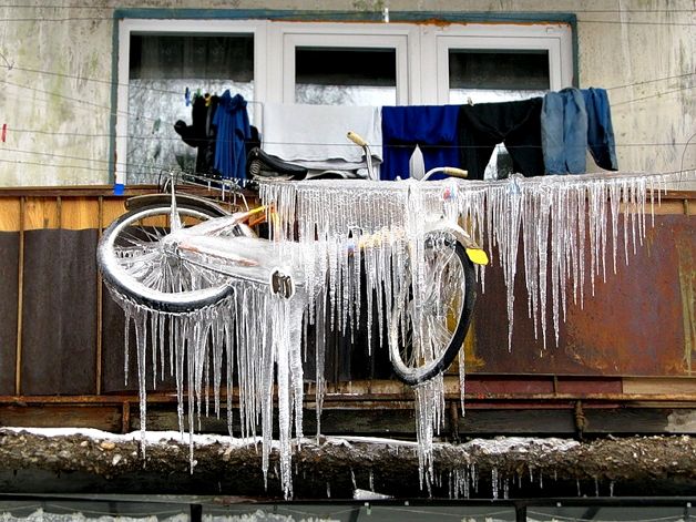 Можно ли хранить велосипед зимой на балконе